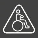 disability, disabled, handicapped, sign, traffic, wheelchair