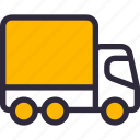 delivery, lorry, truck