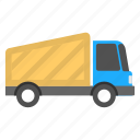 construction truck, construction vehicle, dump truck, transport, truck