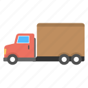 city truck, transportation, truck, truck with container, vehicle