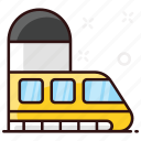 bullet, bullet train, electric train, subway, train, tram, transport