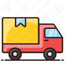 cargo, delivery, delivery van, shipment, shipping truck, van, vehicle