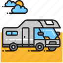 campervan, rv, trailer