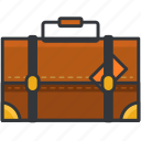 baggage, briefcase, holiday, suitcase, travel