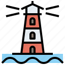 buildings, guide, lighthouse, navigation, orientation