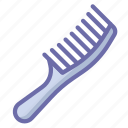 comb, hairbrush, makeup