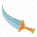 arabic, blade, dagger, knife, weapon