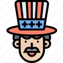 hat, american, celebrate, patriot, traditional