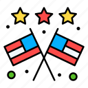 country, usa, nation, star, flag