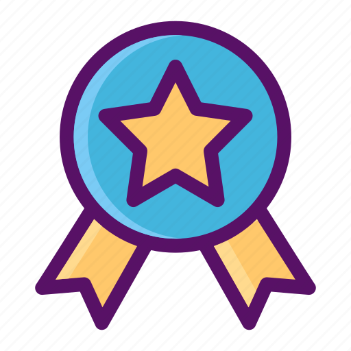 Achievement, award, recognition, ribbon, school icon - Download on Iconfinder