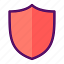 block, prevent, protect, secure, shield