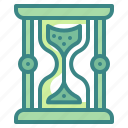 clock, hourglass, interface, sand, time, waiting