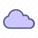 cloud, interface, media, user, web icon