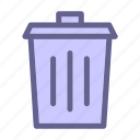 delete, interface, ricyclebin, trash, user, web icon