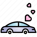 car, valentine, heart, love, technology, transport, wedding