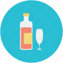 alcohol, beverage, bottle, drink, glass