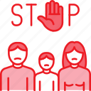 stop, violence, people, family