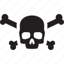 dangerous, pirate, skull, thief, warning