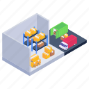 depot, storehouse, warehouse parcels, depository, stockroom