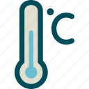 celsius, measure, scale, temperature, thermometer