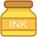 calligraphy, ink, ink bottle, inkpot, writing