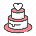 cake, love, party, wedding