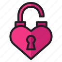 heart, love, open, romance, unlock, valentine, wedding