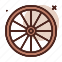 wheel, western, cowboy