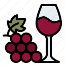 glass, grape, alcoholic, winery