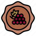 wine, badge, shop, winery