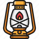 lantern, camping, light, fire, lamp, oil, outdoor