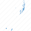 map, palau, country, navigation, location