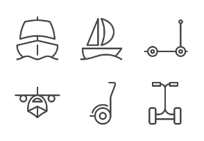 iOS icons - Vehicles