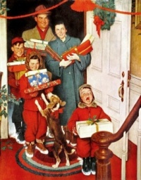 Norman Rockwell Christmas 08