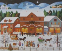 {Charles Wysocki} Making Christmas Merry