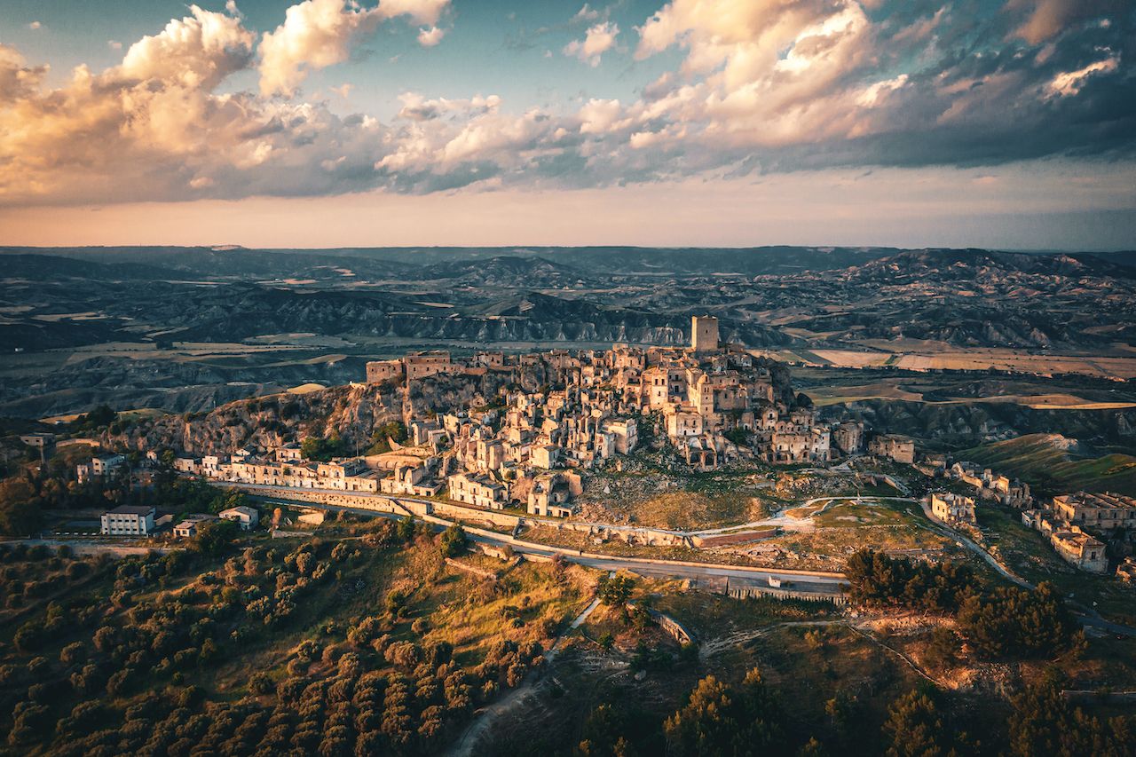 Abandoned village of Craco