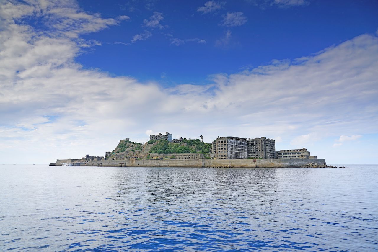 Abandoned island in Japan 