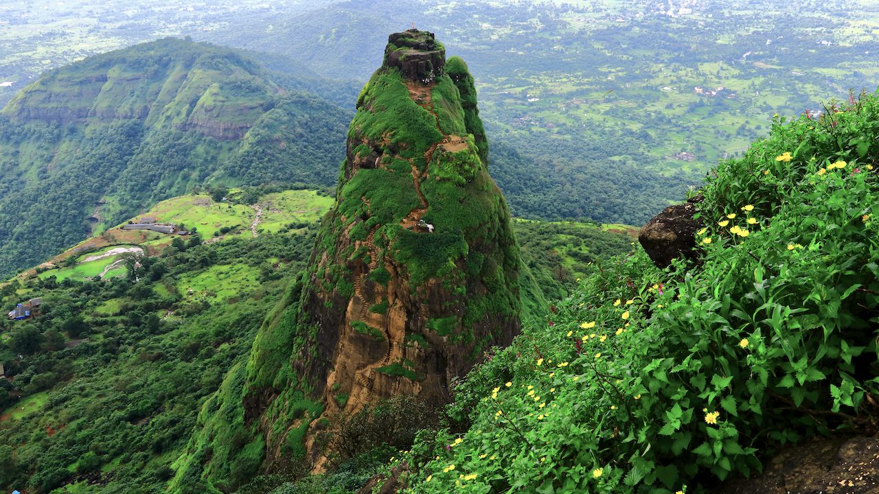 Abandoned fort in India