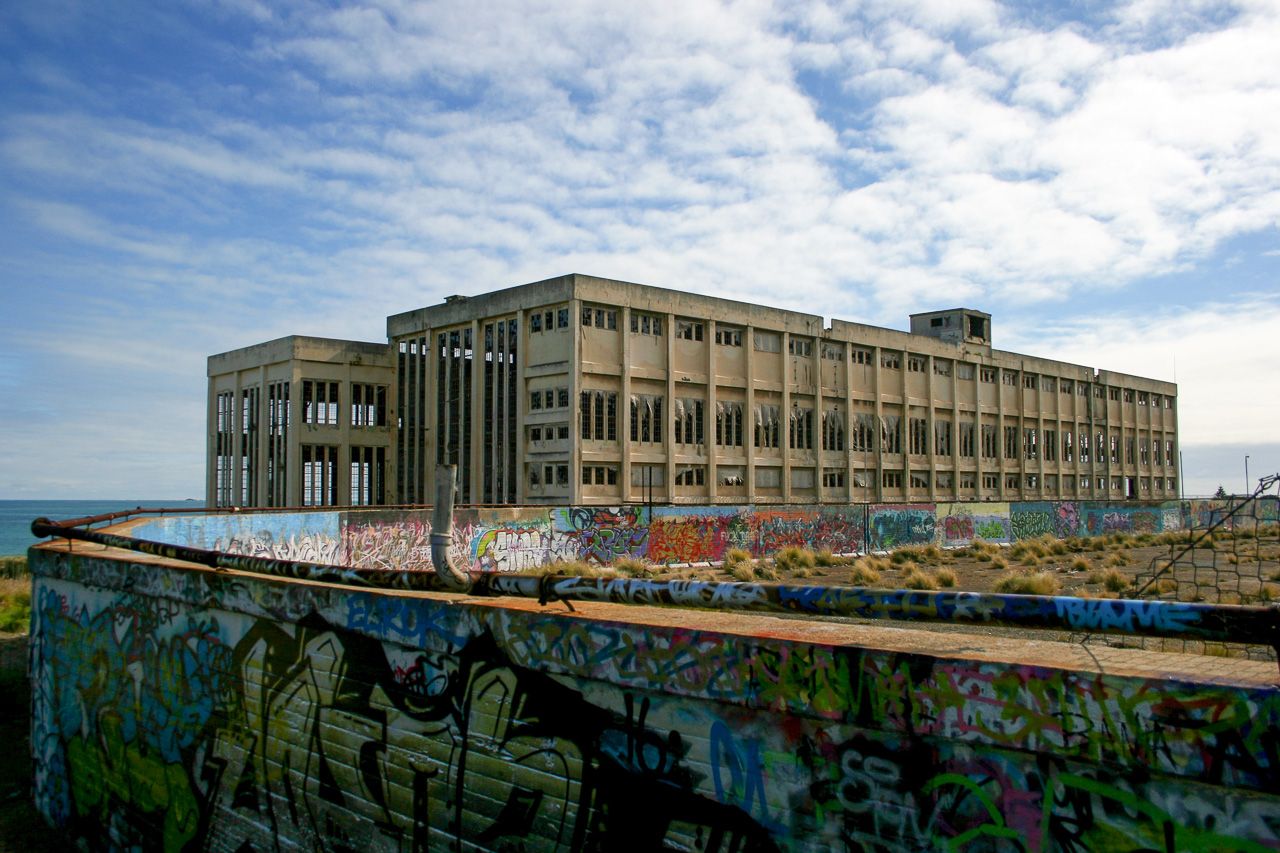 Abandoned power station in Australia