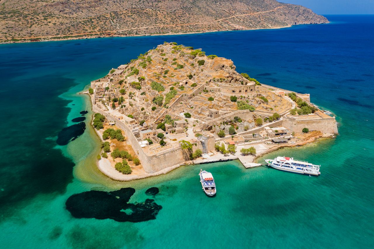 Abandoned Venetian Fortress in Crete