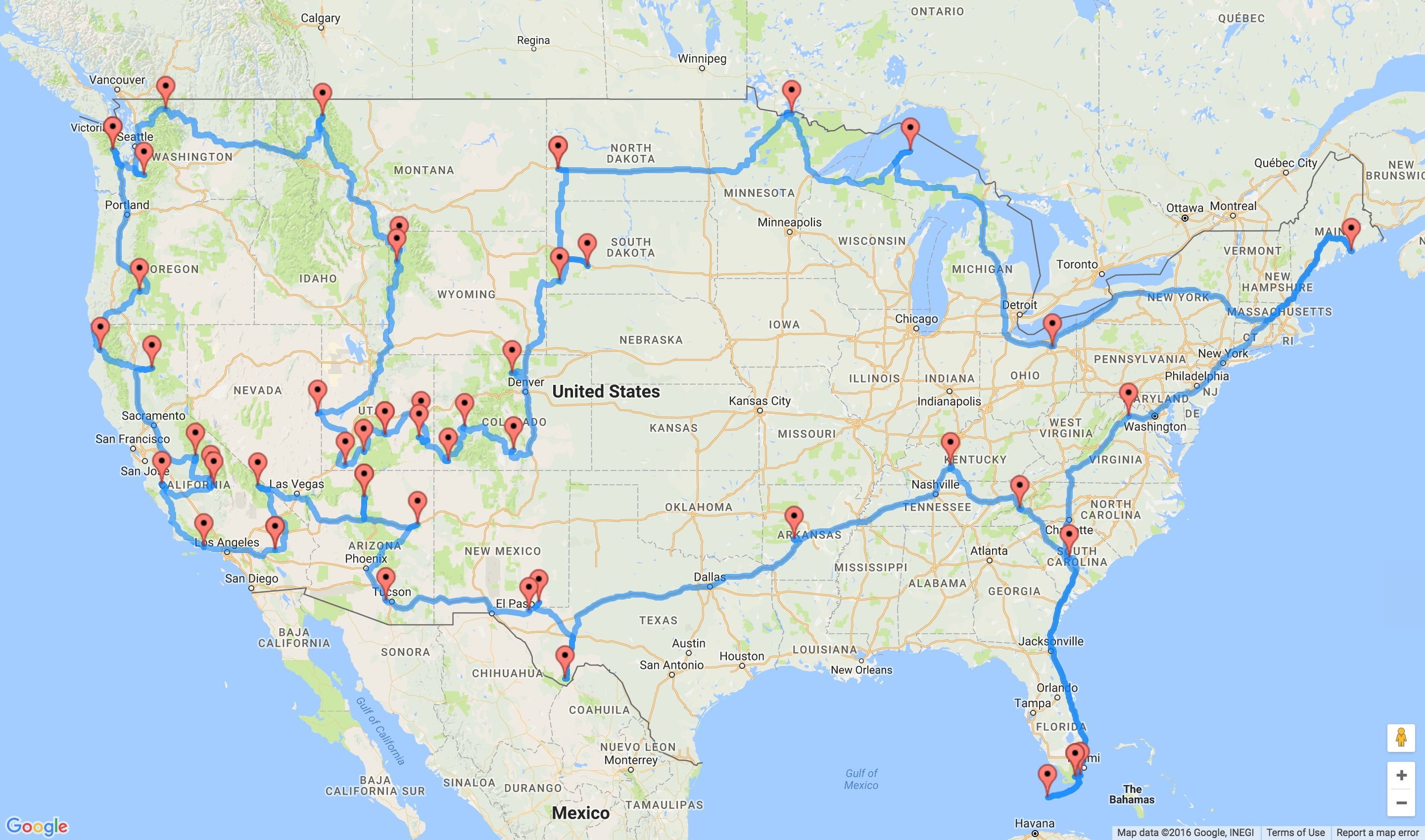 Us Map Road Trip Planner - Moodle Spring 2024