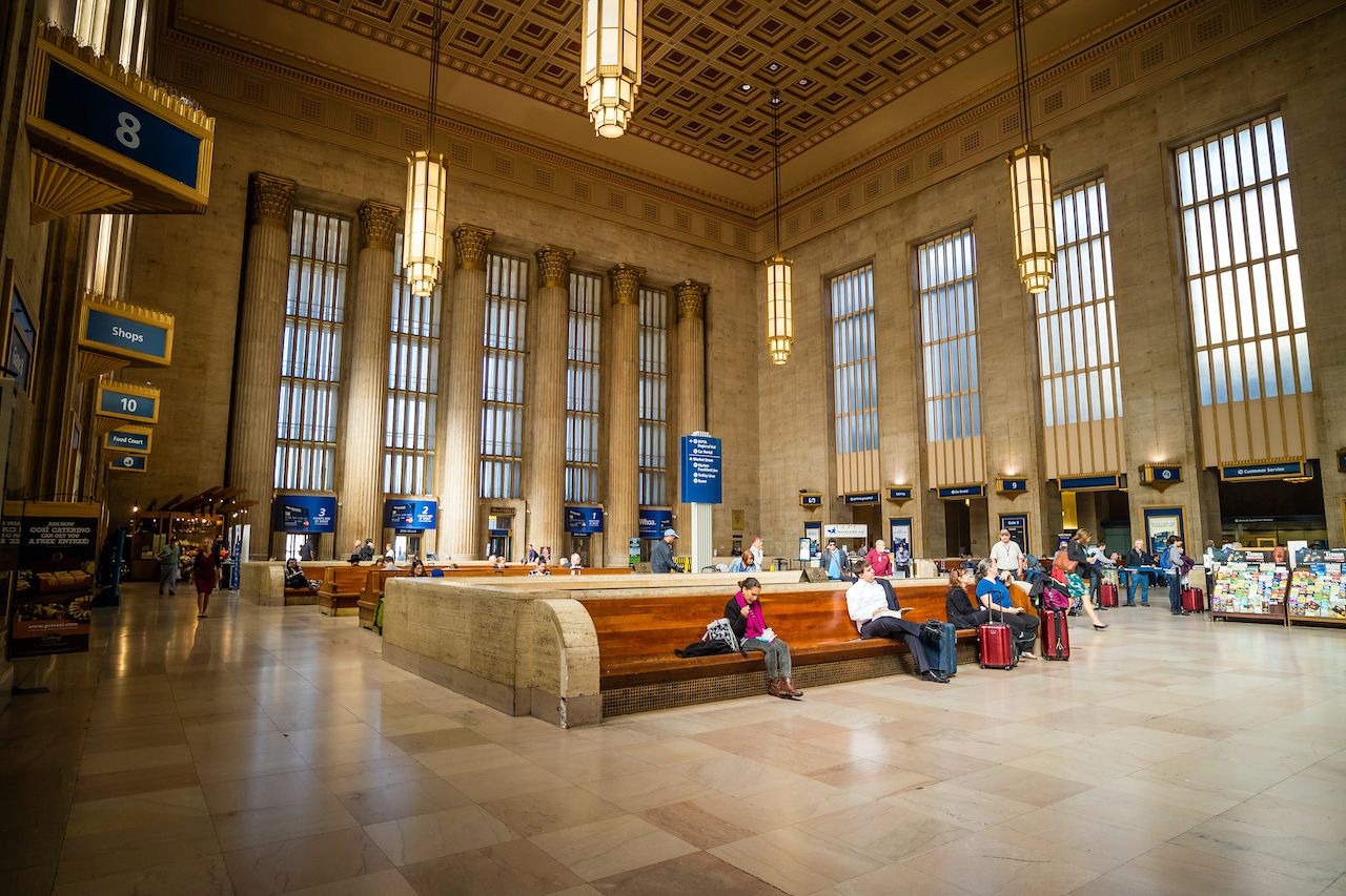 Philadelphia,,Pa.,-,Oct,20,:,30th,Street,Station,,A, beautiful train stations