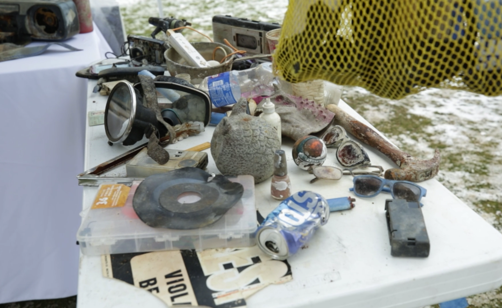 sunglasses etc found during lake tahoe clean up 