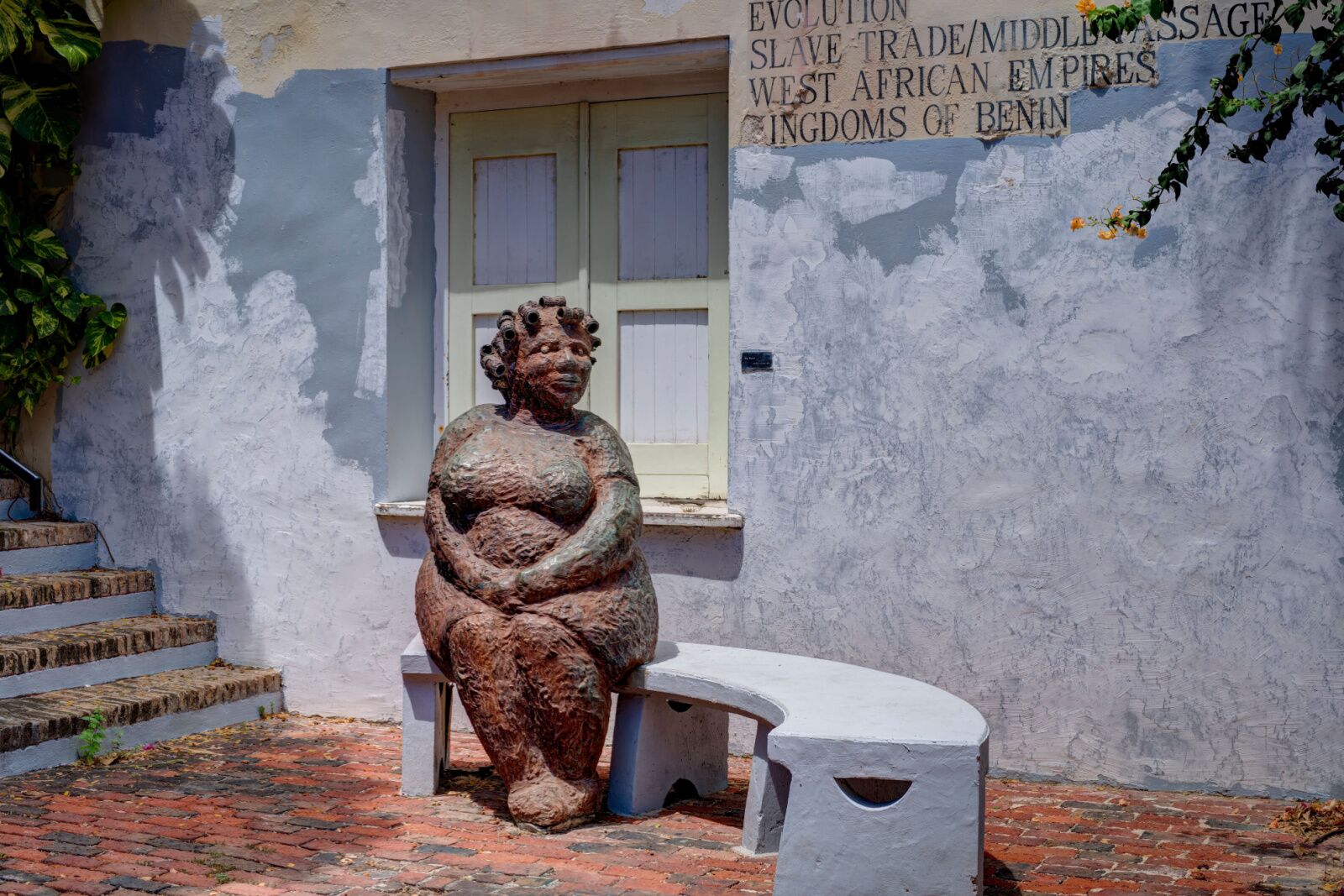 island of curacao - sculputre at museum