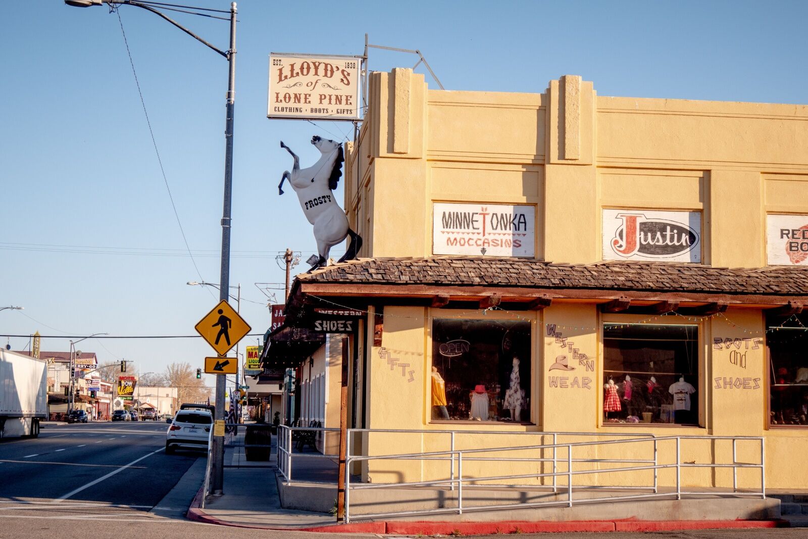 mount whitney permit - lone pine downtown