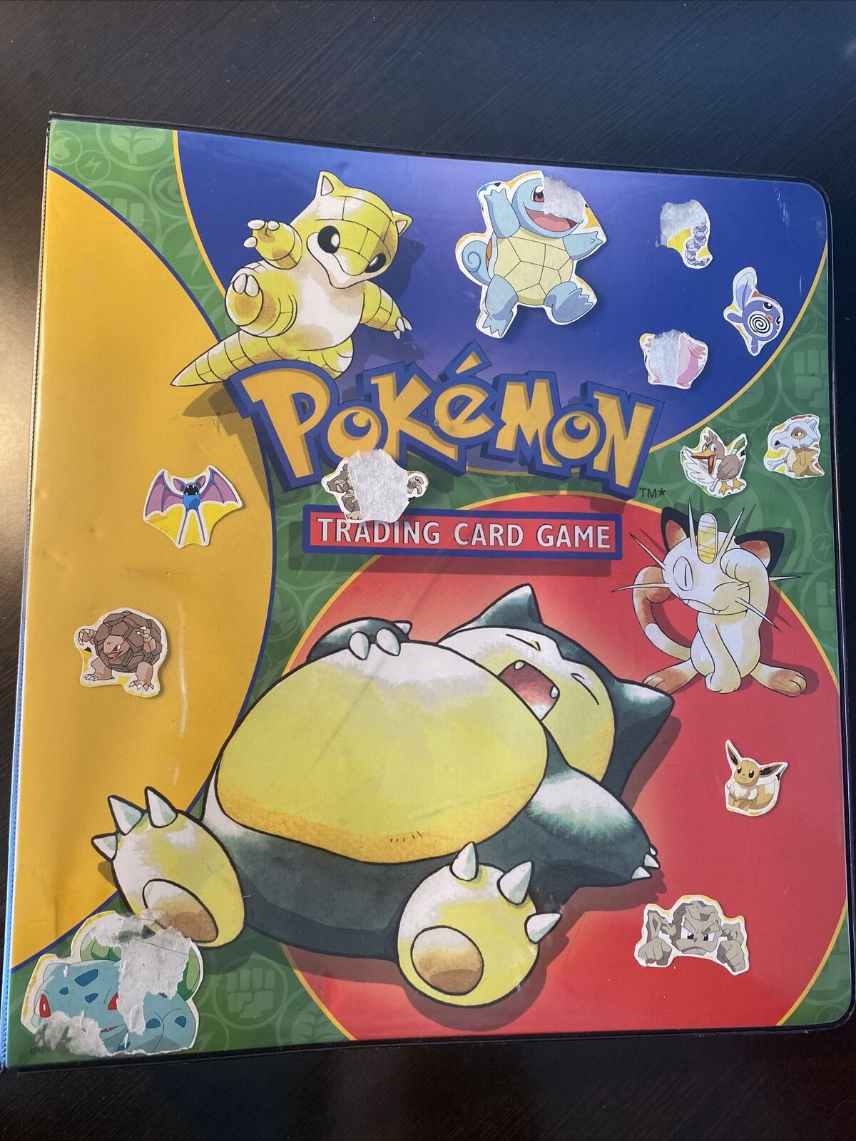 Mavin | Vintage Pokemon Trading Card Game Binder Folder 1999 Snorlax ...