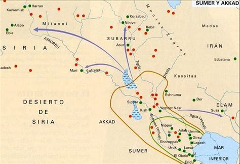 Mapa de Mesopotamia Mapa Físico, Geográfico, Político ...