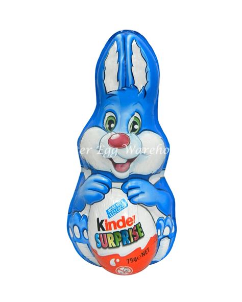 Kinder Surprise Blue Foil Easter Bunny 75g