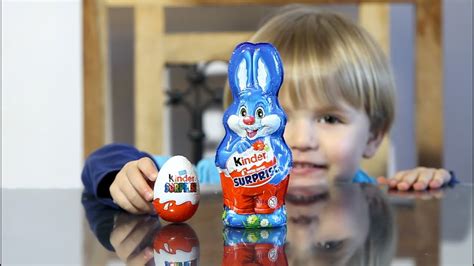 Kinder Surprise Bunny vs Kinder Surprise Egg   YouTube