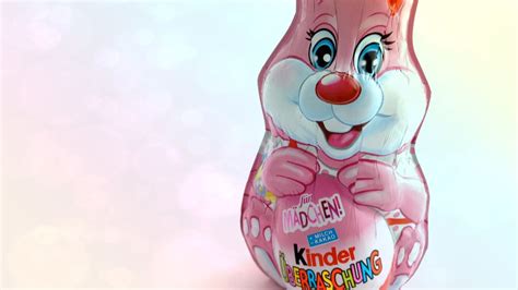 ᴴᴰ Kinder Easter Surprise Egg Bunny Pink 2015 Unboxing ...